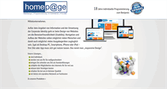Desktop Screenshot of diehomepage.at